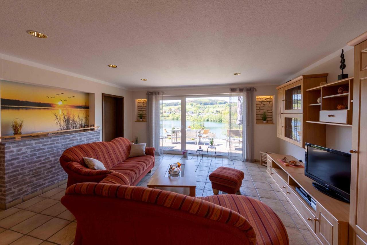 Exklusive Ferienwohnung 'Agger-Blick' Mit Grosser Seeblick-Terrasse & Sauna Гумерсбах Екстериор снимка