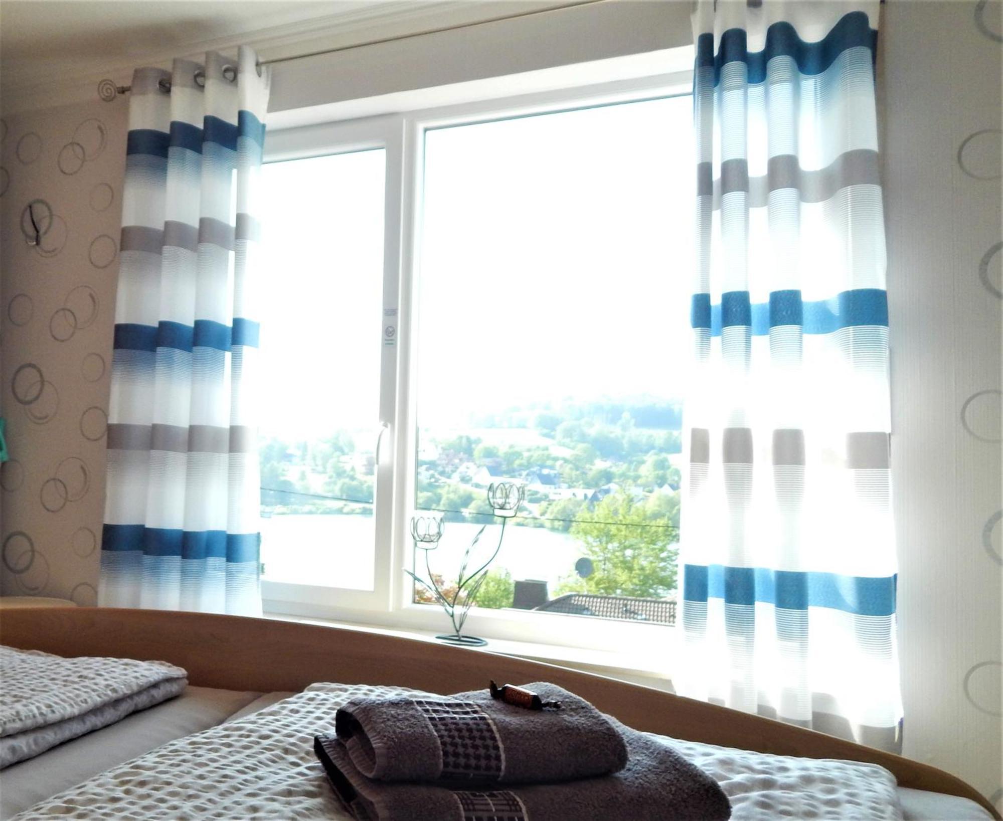 Exklusive Ferienwohnung 'Agger-Blick' Mit Grosser Seeblick-Terrasse & Sauna Гумерсбах Екстериор снимка